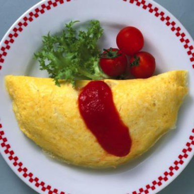 how to make an omelet（安）の写真